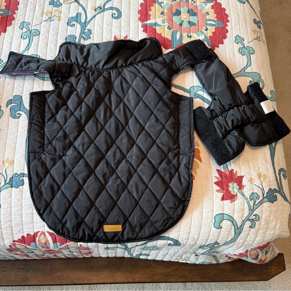Kuoser Purple Plaid Dog Coat - Picture 5 of 6